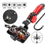 Two-Way Articulating Borescope with 8mm6.5mm Camera withLight for PC IOS Android
