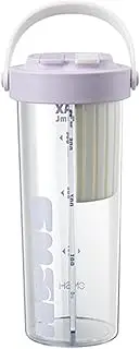 Water Bottle for Different Drinks,2 Cup Water Bottle | 800ml 2 Uses of a Water Bottle,Cute Creative Outdoor Drinking Cup, Stylish Two Sided Portable Mug with