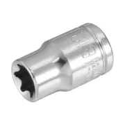 3/8-inch Drive E12 External Torx Shallow Socket Cr-V Steel