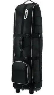 Amazon Basics Soft-Sided Foldable Golf Travel Bag Black