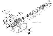 Polaris Needle Bearing, Genuine OEM Part 0452358, Qty 1