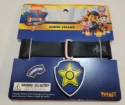 Paw Patrol The Movie Chase Collar Light Up Spirit Halloween Costume Brand New