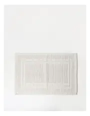 [Australian House & Garden] Textured Bath Mat in White