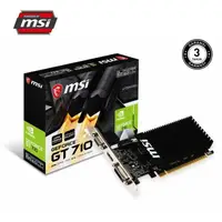 在飛比找蝦皮購物優惠-☃MSI Vga 微星 GeForce GT 710 2GD