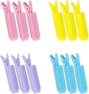 12Pcs Hair Volumizing Curling Roller Fluffy Hair Clip,Hair Curler Instant Curly Hair Root Clip,Hair Volumizing Roller Hair Root Clip,Volumizing Hair Root Roller,Volume Hair Roller for Hair Root Lift