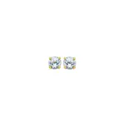9ct Aquamarine Stud Earrings in Blue