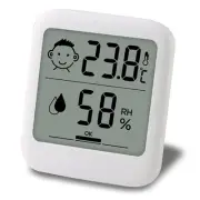Digital Thermometer and Hygrometer with Comfort Display for Health Monitoring