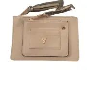 Vanessa Williams Lush Collection Zip Clutch Purse. Off White. BRAND NEW W/Tags