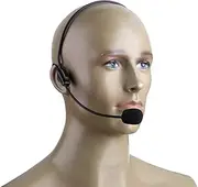 Generic 3.5mm Plug Guide Lecture Speech Headset Mic Head-Mounted Headset Microphone Voice Amplifier Lightweight for Teachers