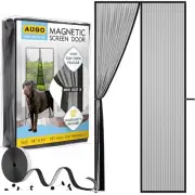 Magnetic Screen Door - Self Sealing, Heavy Duty, Hands Free Mesh Partition Ke...