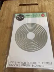 Sizzix Framelits Die Set of 8 - Circles