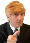 Trump Wig US Billionaire Mens Costume Wig - by Allaura