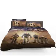 v4051 Bed Sheets Lightyear Movie Pixar Toys Story Duvet Cover Set Pillowcase Soft Bed Sheets IU4051