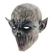 NEW 1pc Scary Halloween Mask, Terror Mask, Scary Biochemical Adult w/Mask Stand