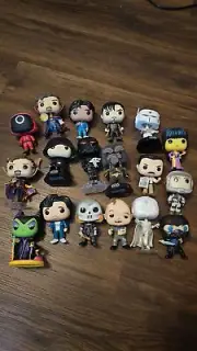 Funko Bobble Head Lot- 18 Mint Figures Total Out Of Box But In Mint