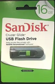SanDisk Cruzer Glide USB Flash Drive 16 GB