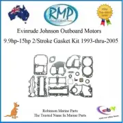 A Evinrude Johnson Outboard Powerhead Gasket Kit 9.9hp-15hp 1993-thru # 436358