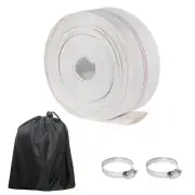 Heavy Duty Backwash Hose,2" x 32 FT Fire hose Water Discharge Pipe for Water ...