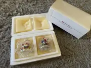 McDonald's 1996 McMemories 2 Ornament Set Tis The Night Before Christmas Vintage