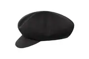 Kangol Tropic Halifax Military Hat Beret Newsboy Flat Cap - Black