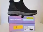 Skechers Womens Reggae Fest 2.0 New Yorker Flat Heel Chelsea Boots Black Size 6