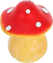 SOPOTUTU Outdoor Key Hider Realistic Mushroom Design for Discreet Key Storage Unique Decorative Holder for Garden and Home Multi Use Sturdy and