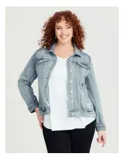 [Taking Shape] The Best Fit Jacket in Light Blue Denim