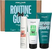 Beard Care Gift Set – Includes Beard Wash, Beard Balm, and Beard Oil – Sicilian Lime & Caffeine Fragrance, 2 x 100ml & 1 x 30ml