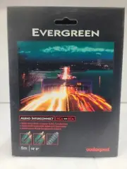 AudioQuest Evergreen Audio Interconnect 5m (16'5") RCA to RCA