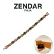 【ZENDAR】4顆純鍺 健康鈦鍺白鋼玫瑰金深綠鈦鍺磁石手鍊精品 附送禮提袋(L號 67626)