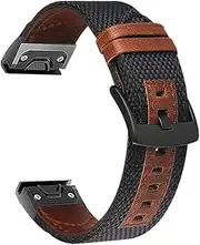 [MGTCAR] 22 26mm Quick Release Watchband Strap For Garmin Fenix 7 7X 6X 6 Pro 5 5X Plus 3HR 935 MK2 Enduro Canvas Smart Wristband Correa