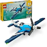 LEGO Creator 3in1 Aircraft: Race Plane Toy for 7+ Year Old Boys & Girls, Construction Kit Rebuilds into a Kids Toy Jet or Helicopter Model, Airplane Vehicle Building Set 31160