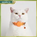 AMI CAT TRACKER COLLAR,CAT GPS TRACKER COLLAR,帶可調節膠帶,鈴鐺,愛心裝飾