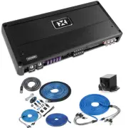 NVX XQA16005 1600W RMS XQ-Series SQ Class D 5-Channel Amplifier with Amp Kit