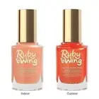 RUBY WING Nail Polish Colour Changing Silk Sheets 15mL | Pink - Orange