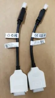 Dell 23NVR DisplayPort DP to DVI DVI-D Dual-Link Video Adapter Cable XT623 NEW 2