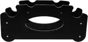 BRIGHTFUFU Dumbbell Storage Rack Heavy Duty Compact Dumbbell Holder Space Saving Design for Home Gym Organization Durable Plastic Material Stable Base Fits Spaces Neat