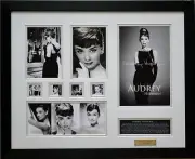 Audrey Hepburn Limited Edition Signed Framed Memorabilia