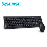 在飛比找momo購物網優惠-【ESENSE 逸盛】Esense K4500 USB滑鼠鍵