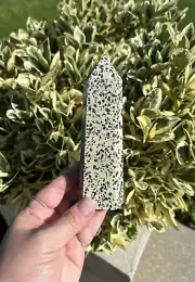 Dalmation Jasper Tower Dalmatian Jasper obelisk 13.4oz 5.7” tall free shipping