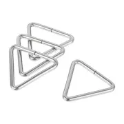 Metal Triangle Ring Buckle 2"(50mm) Inner Width for Strap Craft DIY 6pcs