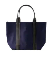 Vanessa Bruno Denim Shopper Tote One size Black