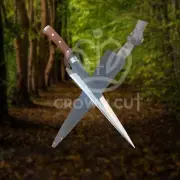 Hand Forged Carbon Steel Outdoor Camping Jungle Gurkha Machete Knife With Sheath