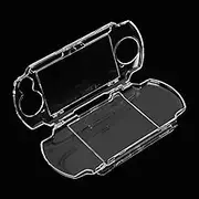 Case for PSP2000/3000, Universal Protective Case for PSP, Prevent Slipping, Shockproof Transparent Protective Case with Film Holder