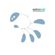 Elegance + Whimsy ASTROCAT Hanging Art Mobile by Atomic Mobiles | Great Gift!