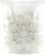 Labymos 100PCS Glowing Stones for Decorations Fish Tank Aquarium Luminous Stone Indoor Outdoor Zen Garden Stones Rocks Glow in The Dark Pebbles