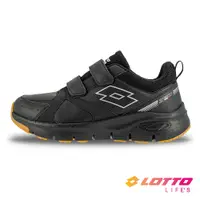 在飛比找PChome24h購物優惠-【LOTTO 義大利】男 SR600止滑健走鞋(黑)