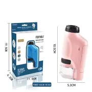 Mini Pocket Microscope for Kids 60x 120x Monocular Compact and Easy to Use