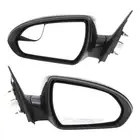 Mirrors For 2017-18 Hyundai Elantra Pair Power Heated with Blind Spot Paintable