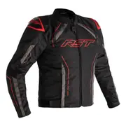 S-1 Textile Jacket Black Red Grey